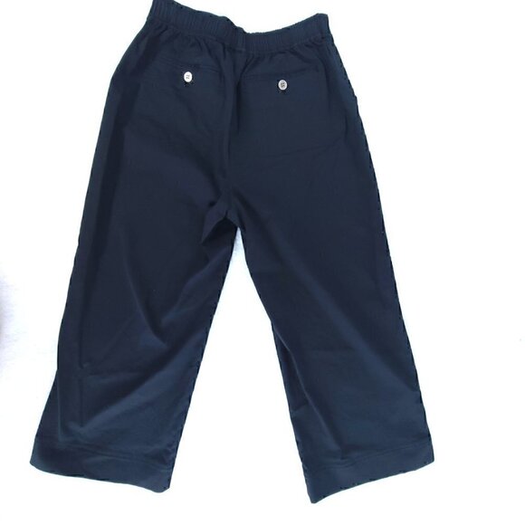 Chico’s Women's Black Cotton Blend Capri Pants Size 0 = US Size 4 (See Last Pic) - Picture 2 of 11